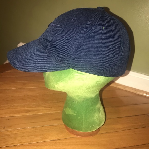 NIKE Blue Logo Hat Sz 7 1/2 - Picture 2 of 7